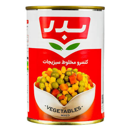 تصویر 4 از فروش کنسرو مخلوط سبزیجات بدر